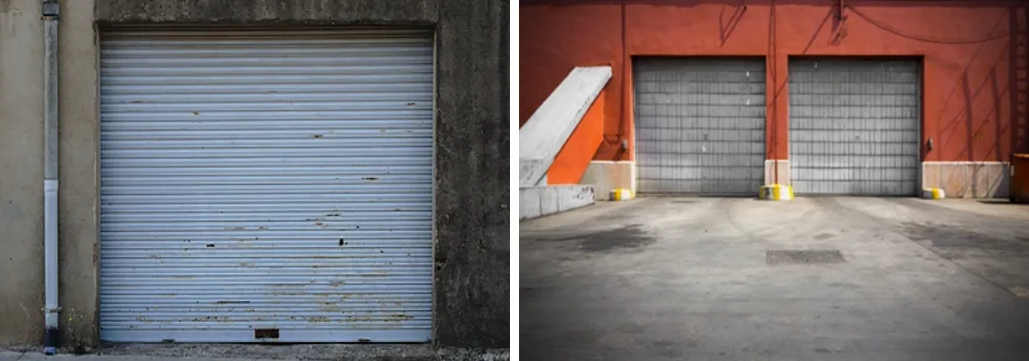 Rusty Iron Garage Doors Replacement in Pompano Beach, FL
